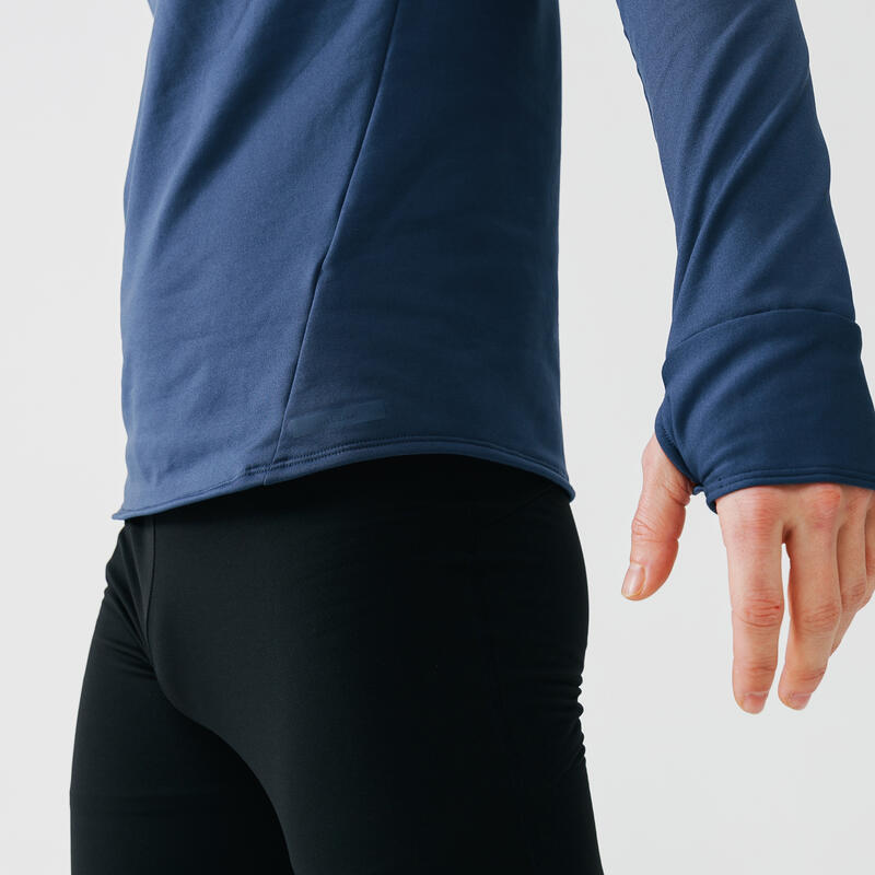 ФУТБОЛКА ДЛЯ БЕГА С ДЛИННЫМИ РУКАВАМИ МУЖСКАЯ Run Warm Decathlon 145903