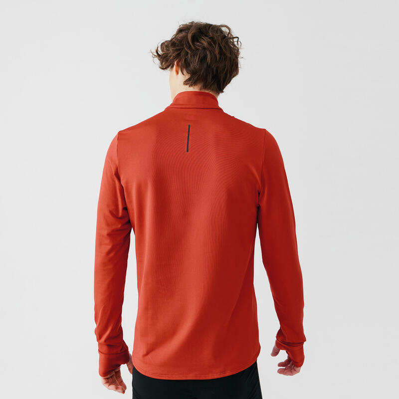 Camiseta térmica running Hombre negra Decathlon
