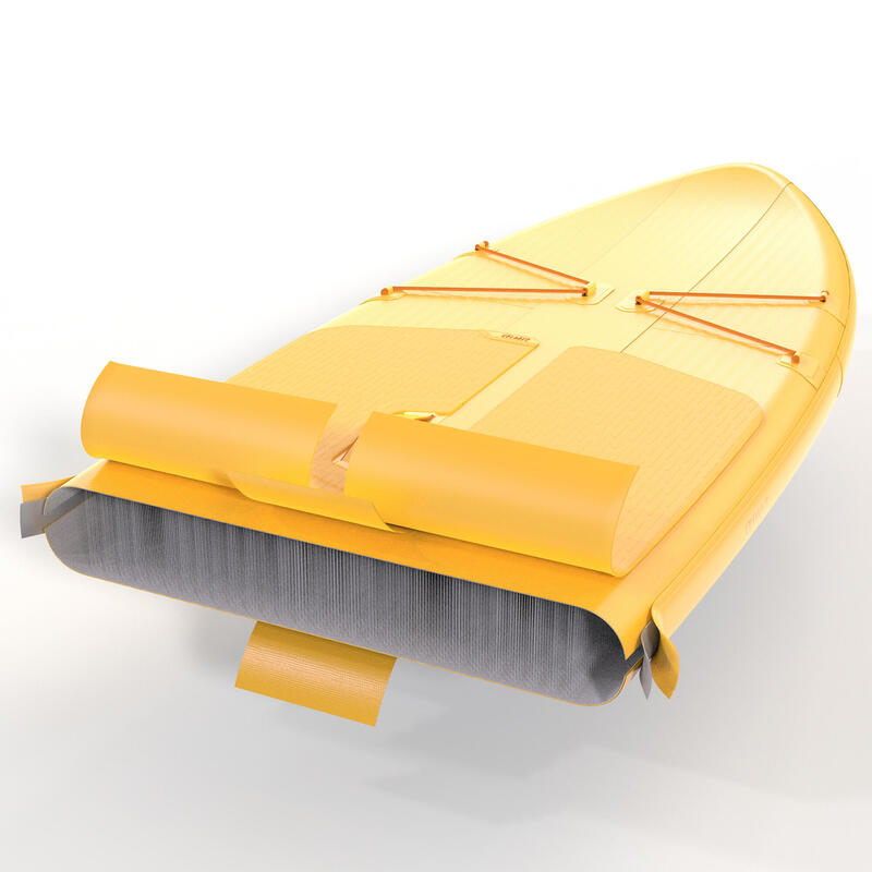 Nafukovací paddleboard pro začátečníky Compact S bílo-žlutý