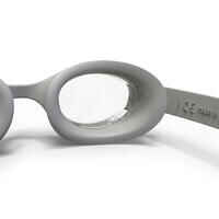 Swimming Goggles - Ready - One Size - Clear Lenses - Grey