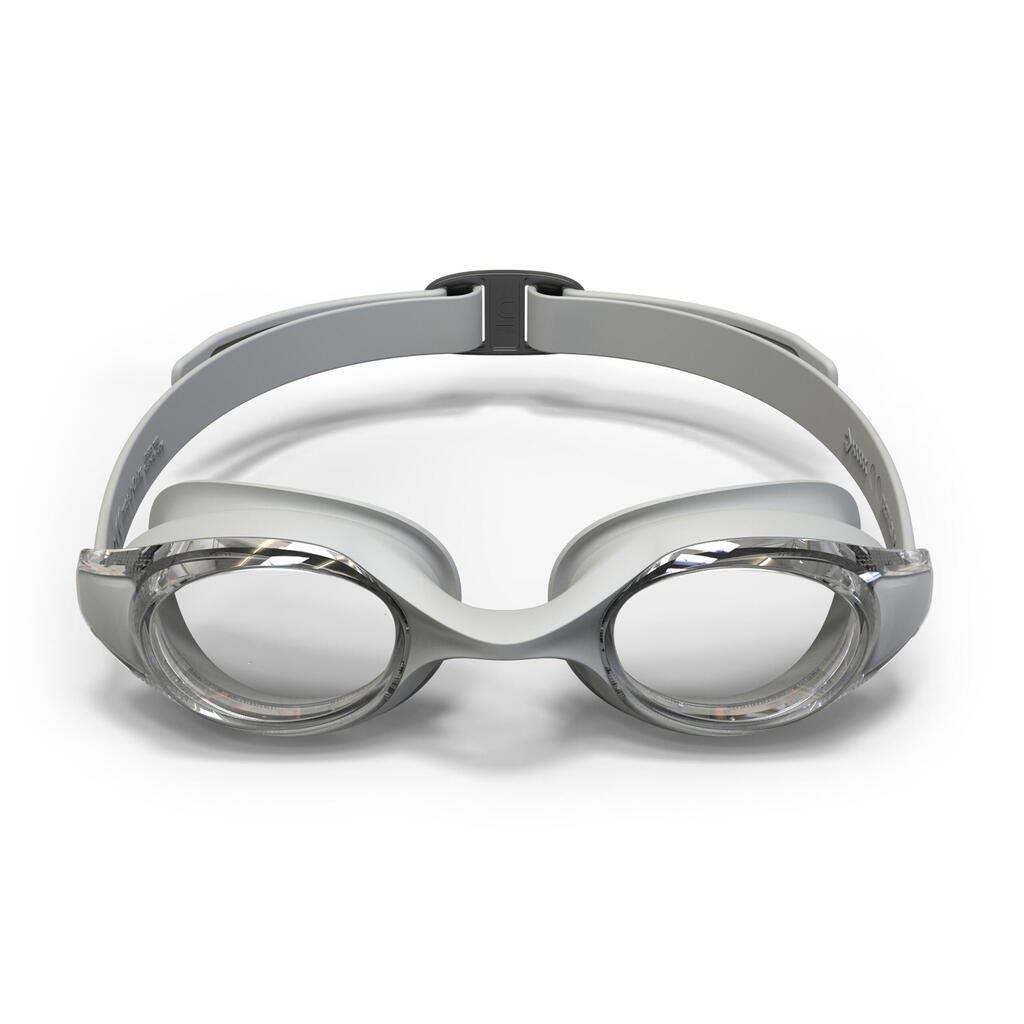 Peldbrilles ar caurspīdīgām lēcām “Ready”, viens izmērs, pelēkas