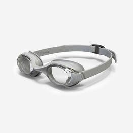 Lunettes de natation taille unique verres clairs, Ready gris