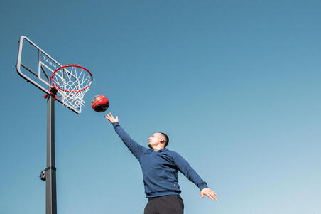 Стойка баскетбольная B500 Box2,40–3,05 м. Регулируется и убирается за 1 мин. 