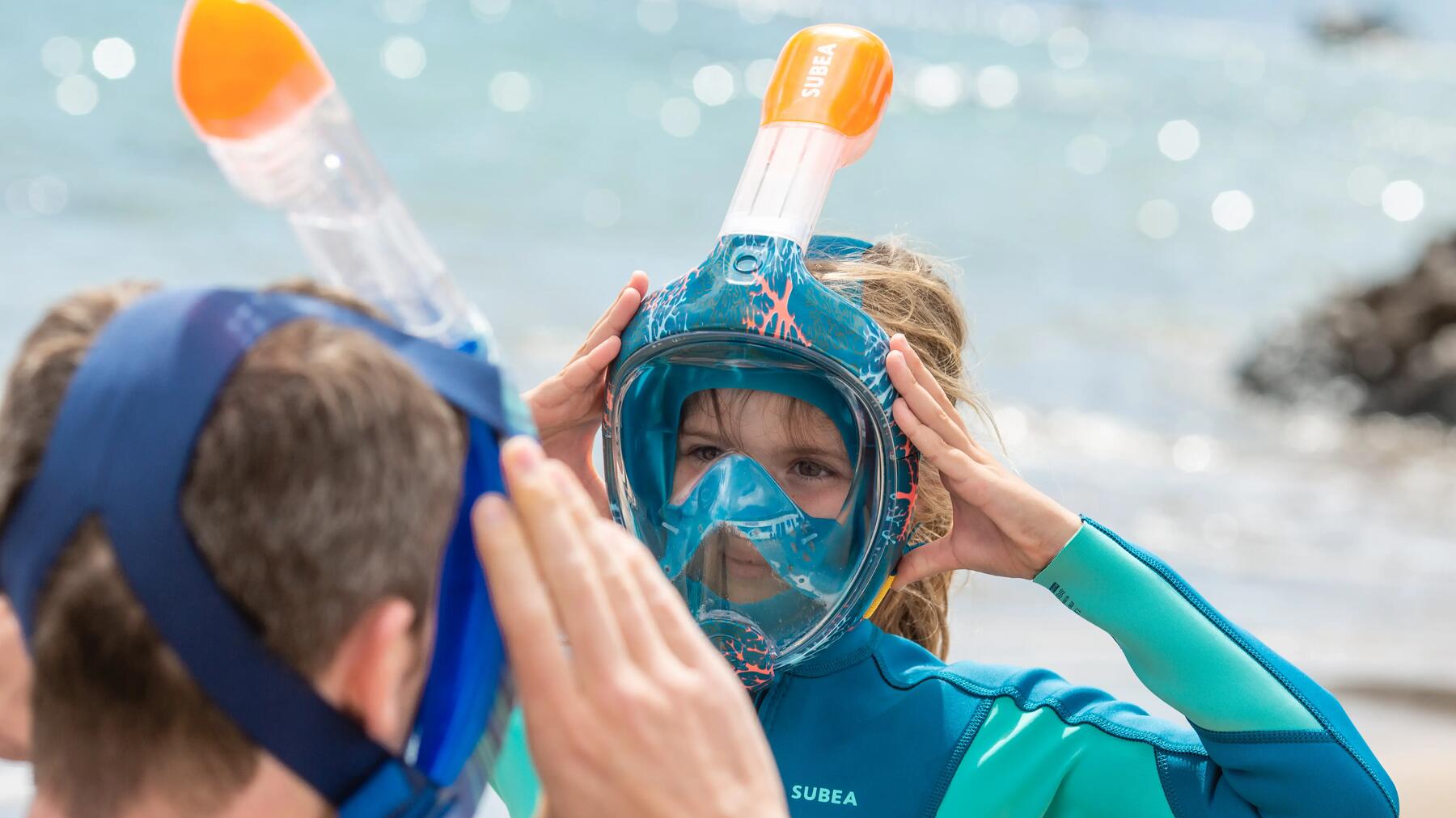Masque Easybreath Decathlon pour enfant