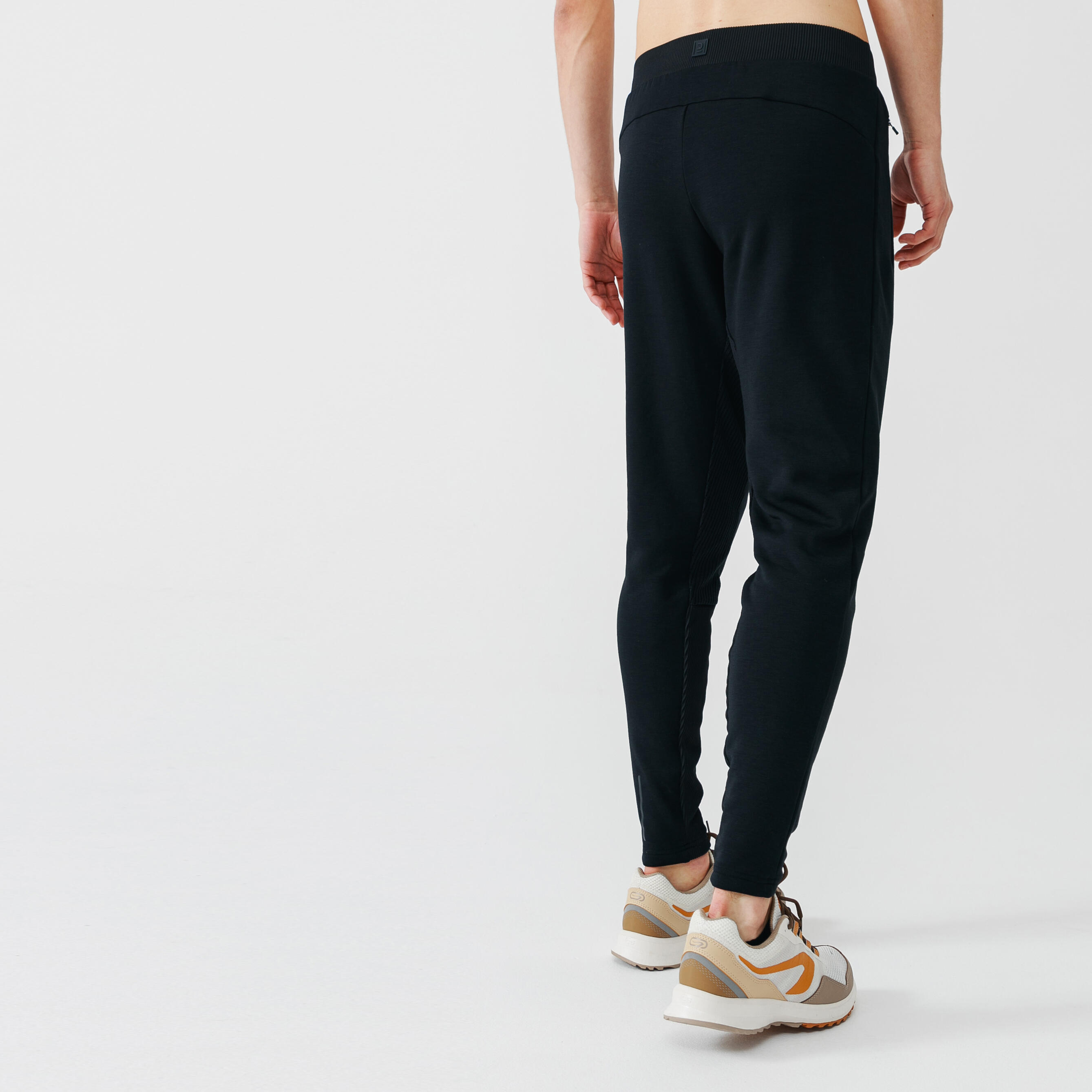 Running Trousers Kalenji Warm+ - black 