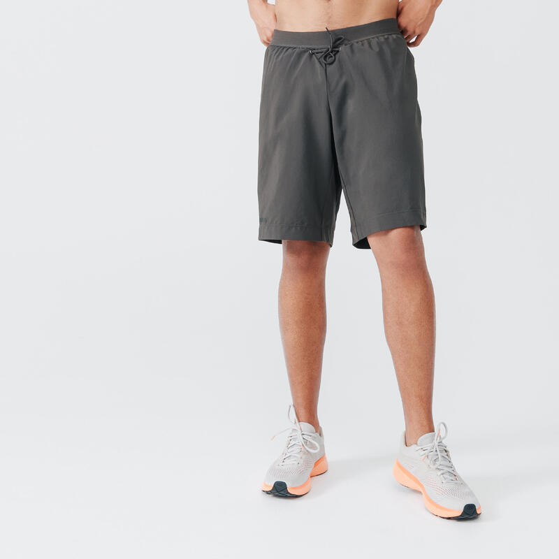 Short 2 En 1 De Running Homme Avec Boxer Integre Kalenji Dry Kalenji Decathlon