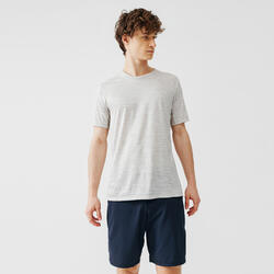 RUN DRY+ MEN'S RUNNING T-SHIRT OFF-WHITE