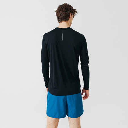Sun Protect Men's Running T-Shirt - Black
