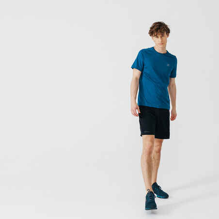 KIPRUN 100 Dry Men's Running Breathable T-shirt - Prussian Blue