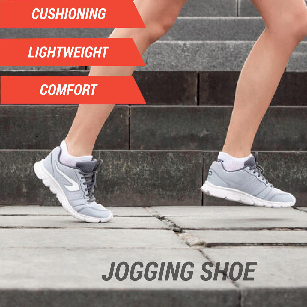 Tenis para caminar de Mujer Kalenji Run 100 gris
