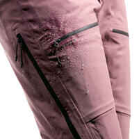 Women’s Ski Trousers FR500 -  Antique Pink