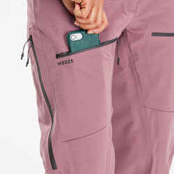 Women’s Ski Trousers FR500 - Pink