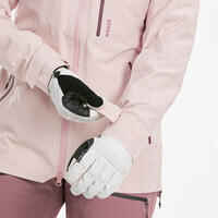 WOMEN’S SKI JACKET FR 500 - PINK