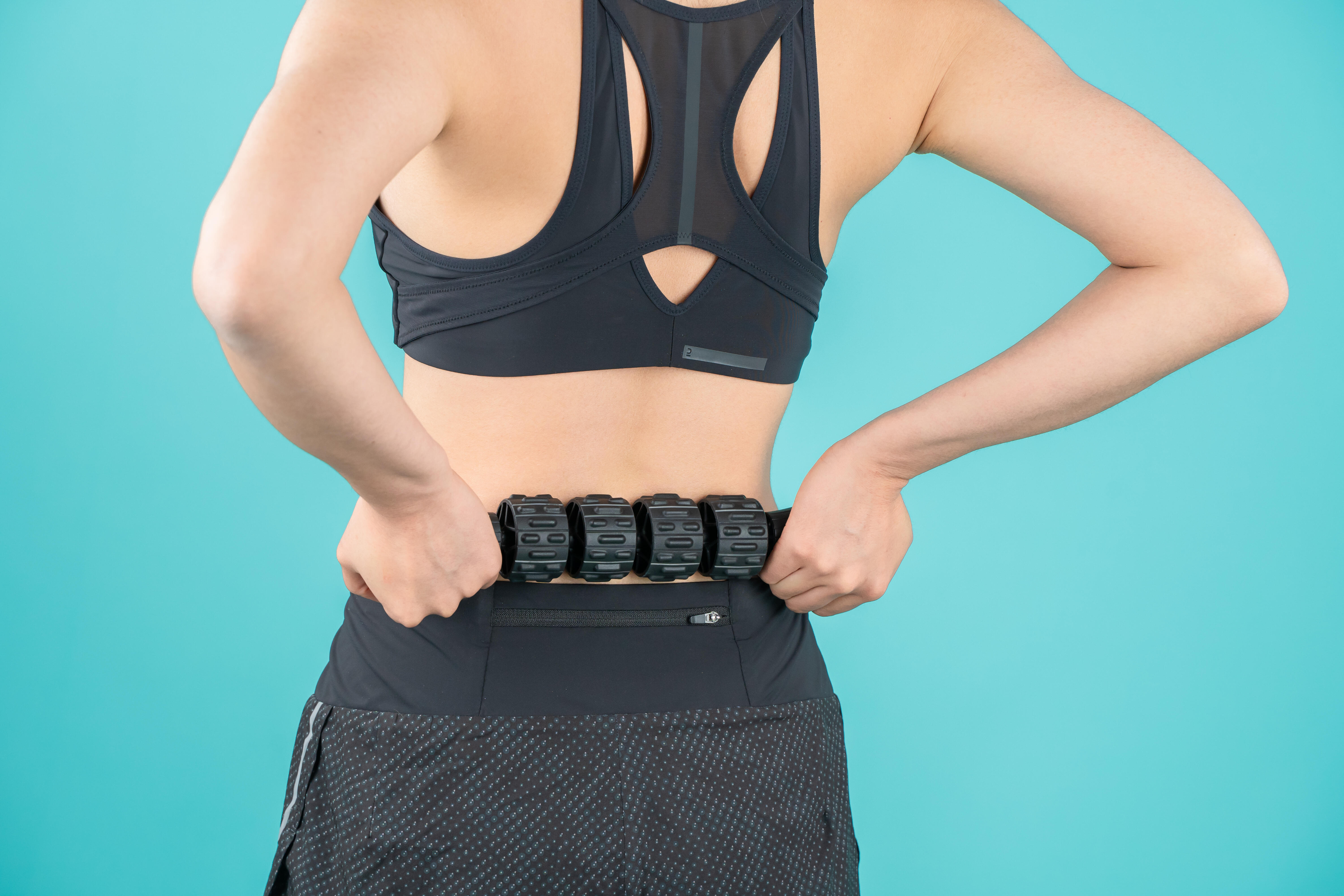 500 ensemble de massage : rouleau, balle et bâton de massage - DECATHLON