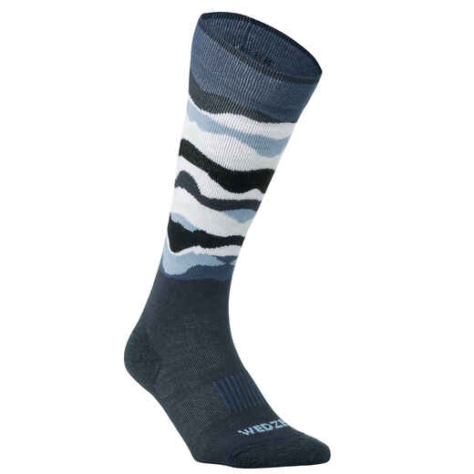 
      ADULT SKI AND SNOWBOARD SOCKS - 100 - CAMO GREY
  