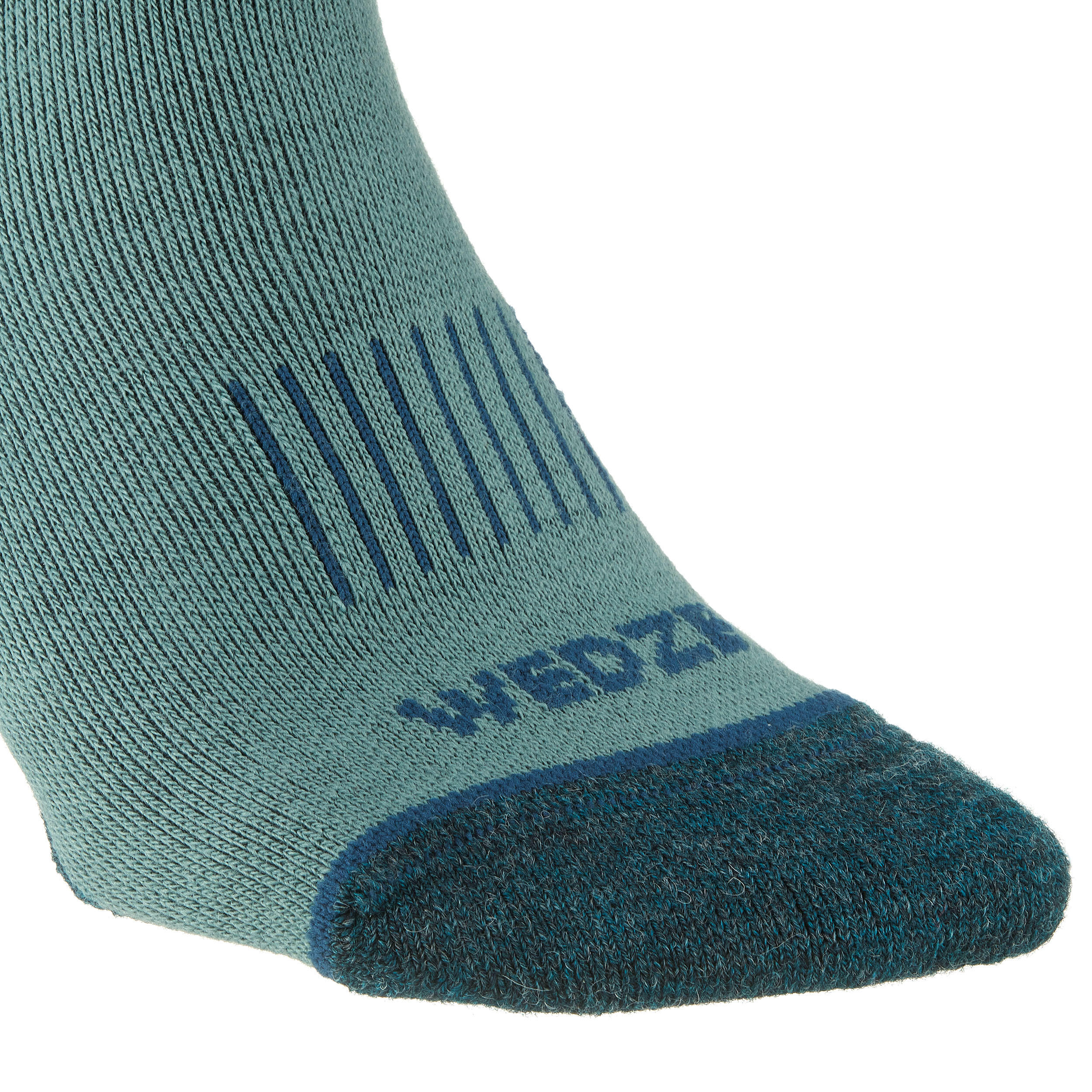 ADULT SKI AND SNOWBOARD SOCKS - 100 - MOUNTAIN GREEN 5/9