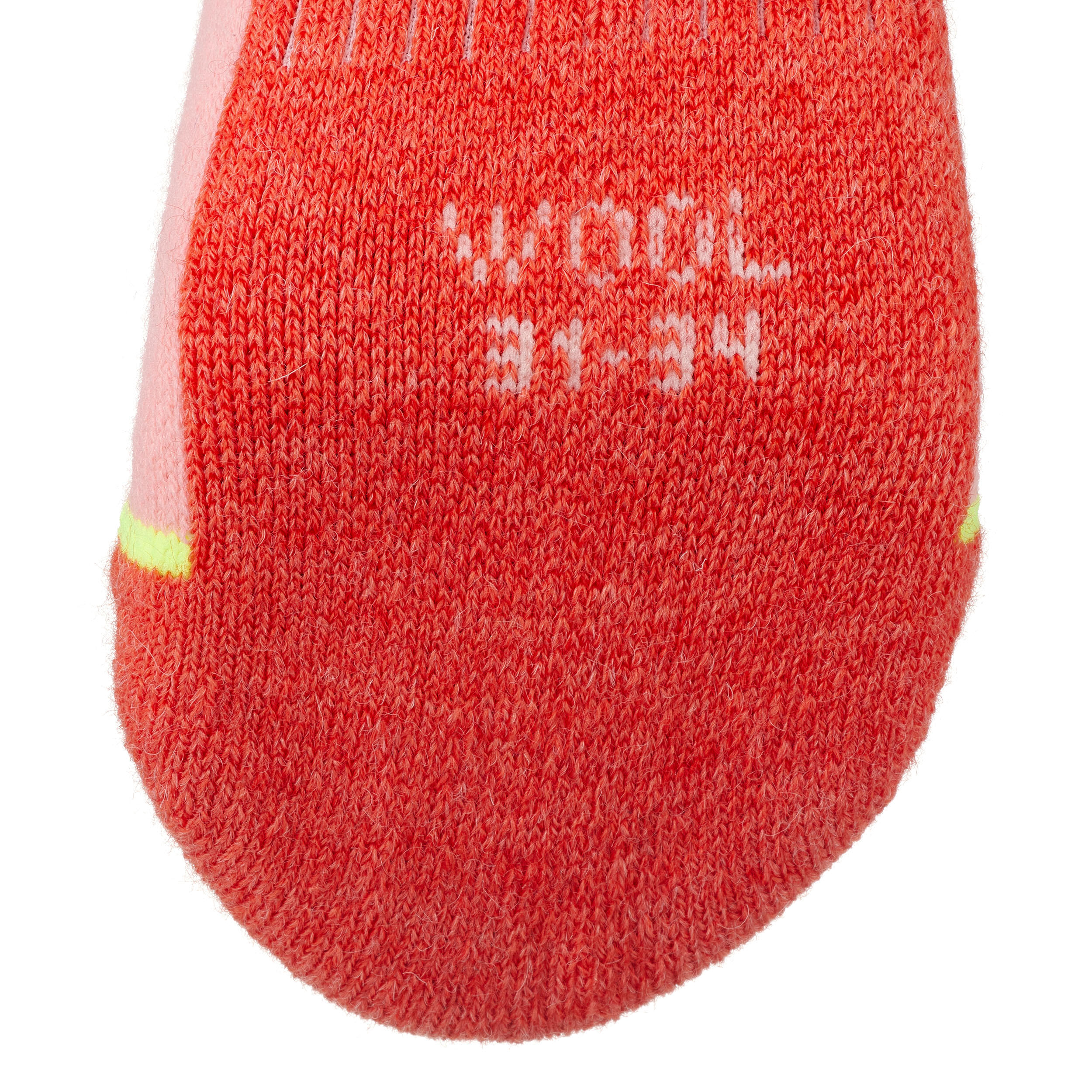 CHAUSSETTES DE SKI JUNIOR - 100 - CAMO 
 ROSE 8/10