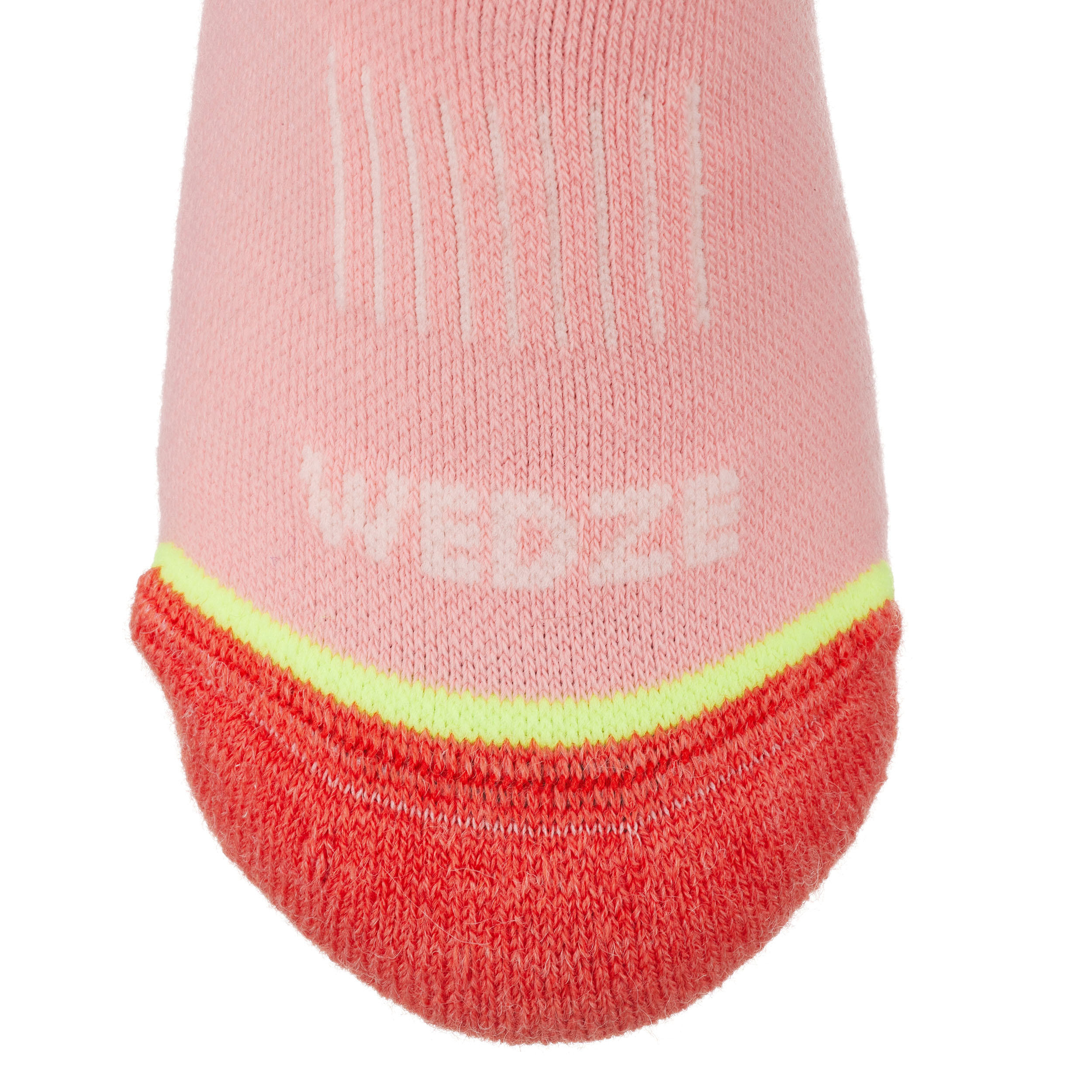 CHAUSSETTES DE SKI JUNIOR - 100 - CAMO 
 ROSE 7/10