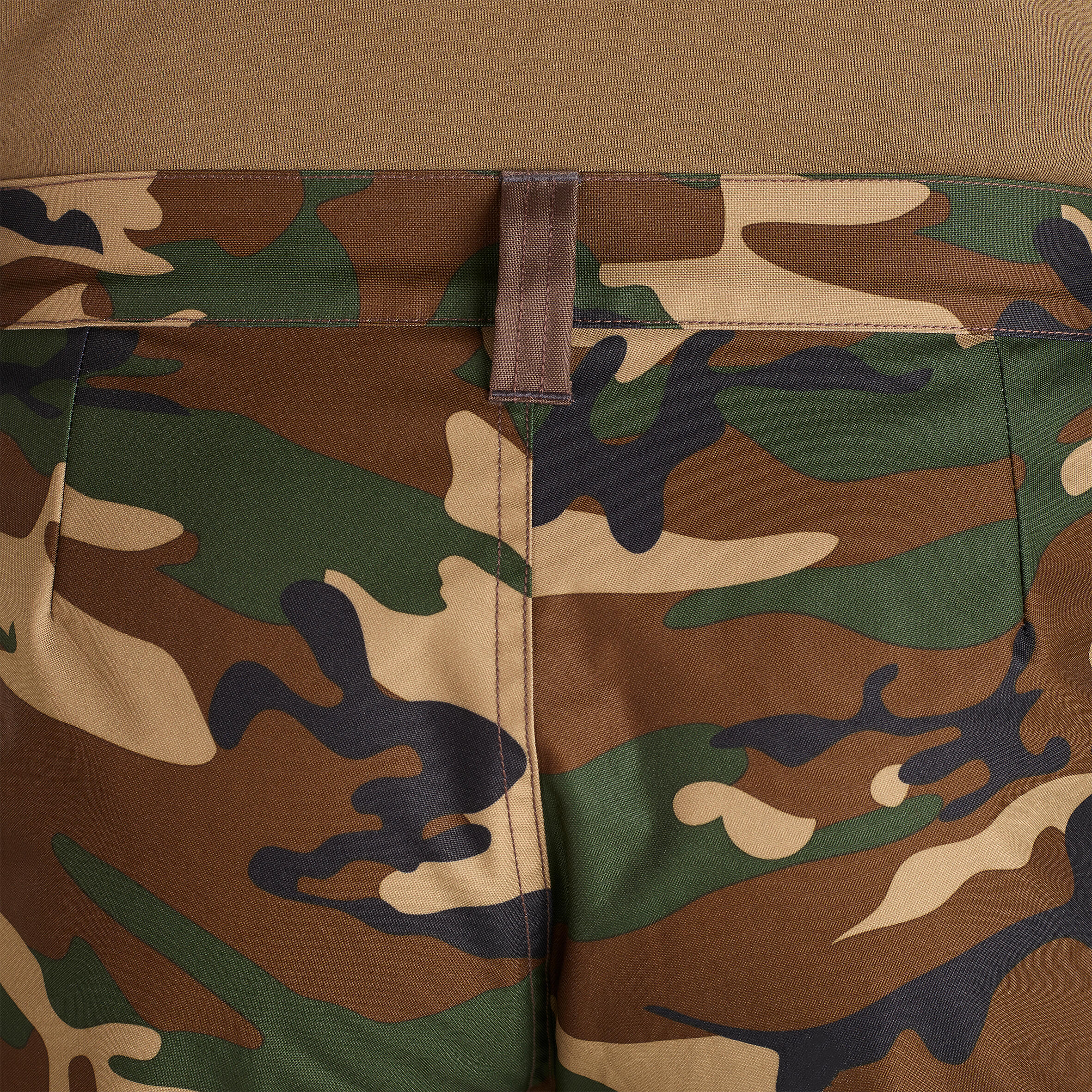 WARM WATERPROOF HUNTING TROUSERS 100 - CAMO 7/10