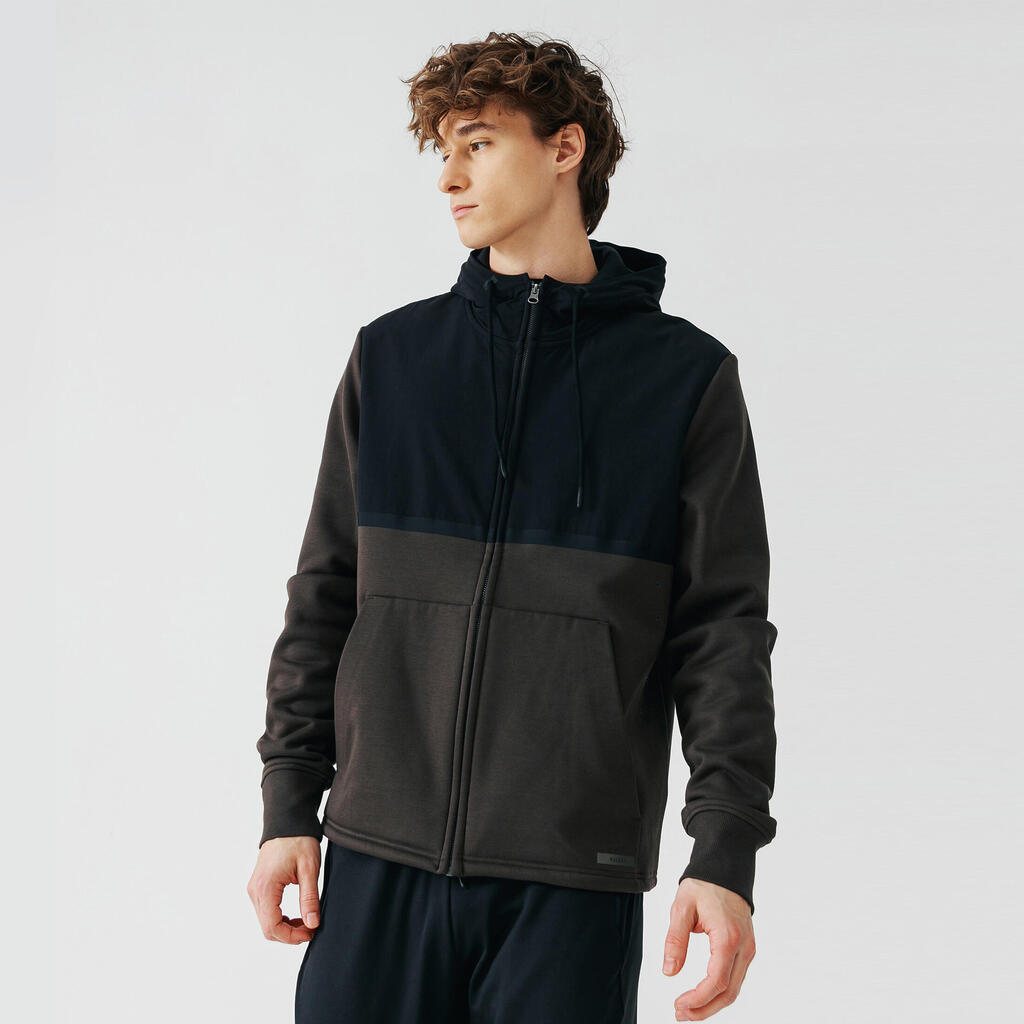 Kalenji Warm+ Men's Running Jacket - black