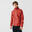 Chaqueta cortavientos Running Hombre perlante Kalenji Run Rain rojo