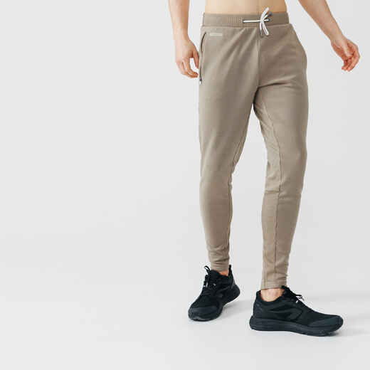 
      Men's Running Trousers Kalenji Warm+ - sand beige
  