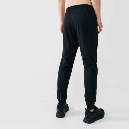 Men's Running Trousers Kalenji Warm+ - black