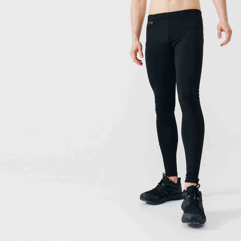 Laufhose lang Tights Warm Herren schwarz Laufhose lang Tights Warm Herren schwarz