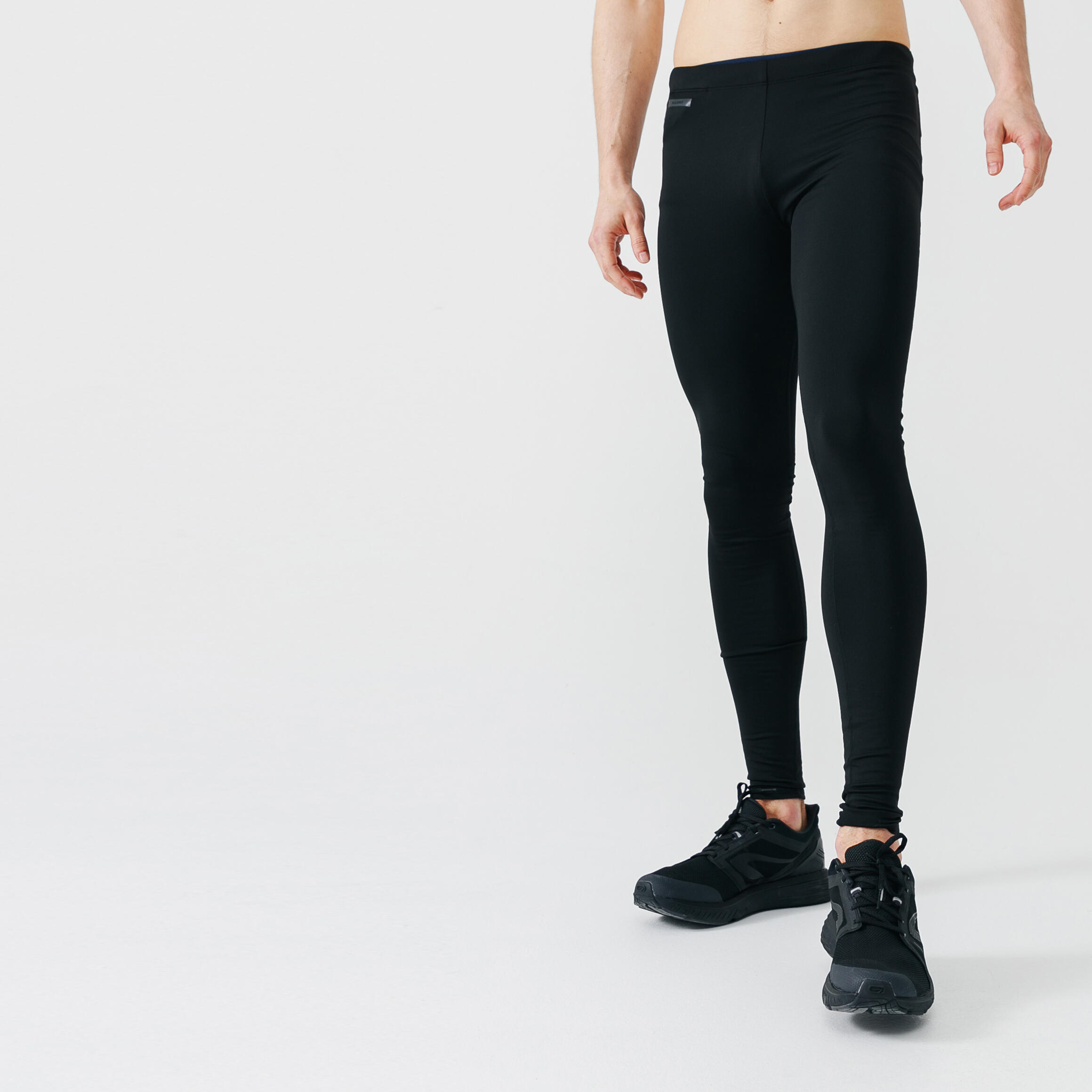 Mallas running largas Hombre Kalenji Warm negro KALENJI | Decathlon
