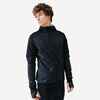 Kalenji Warm+ Men's Running Zipped Hoodie Sweatshirt - Black