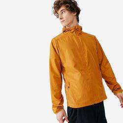 Giacca running uomo RUN WIND marrone