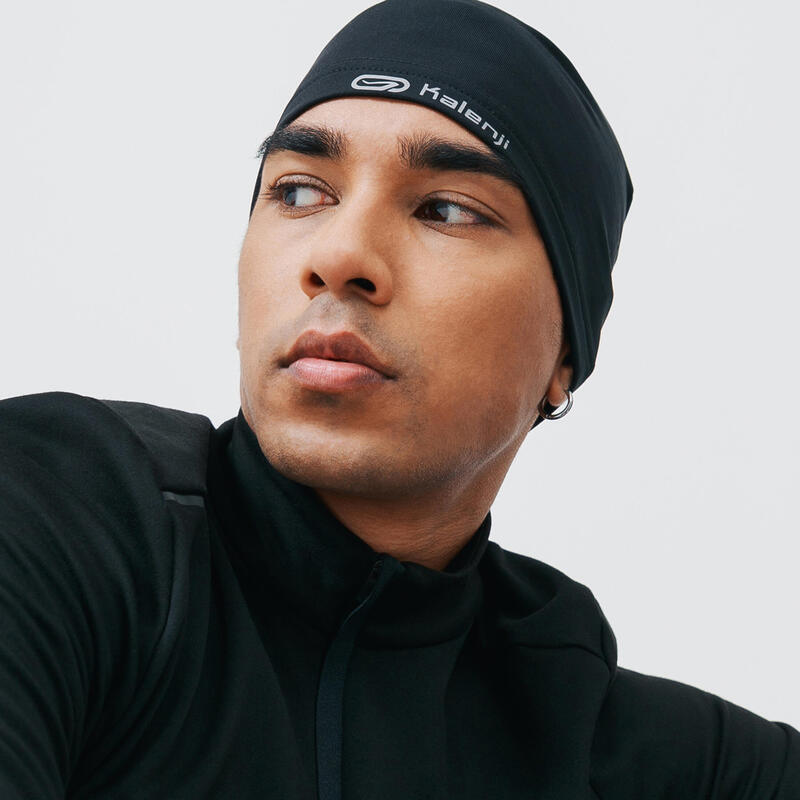 BONNET CHAUD RUNNING RUN WARM + NOIR