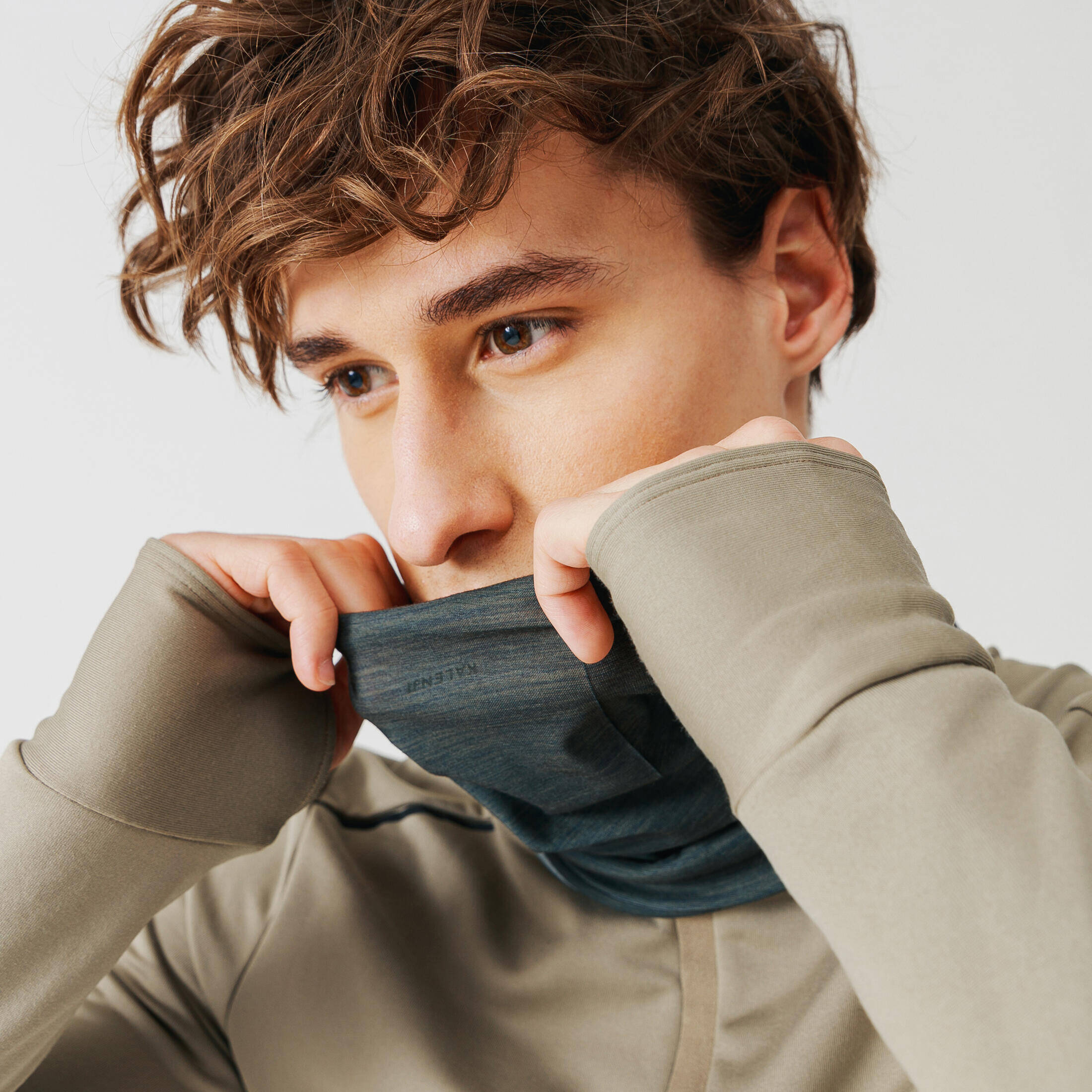 Running Multi-Purpose Headband- Grey -  1