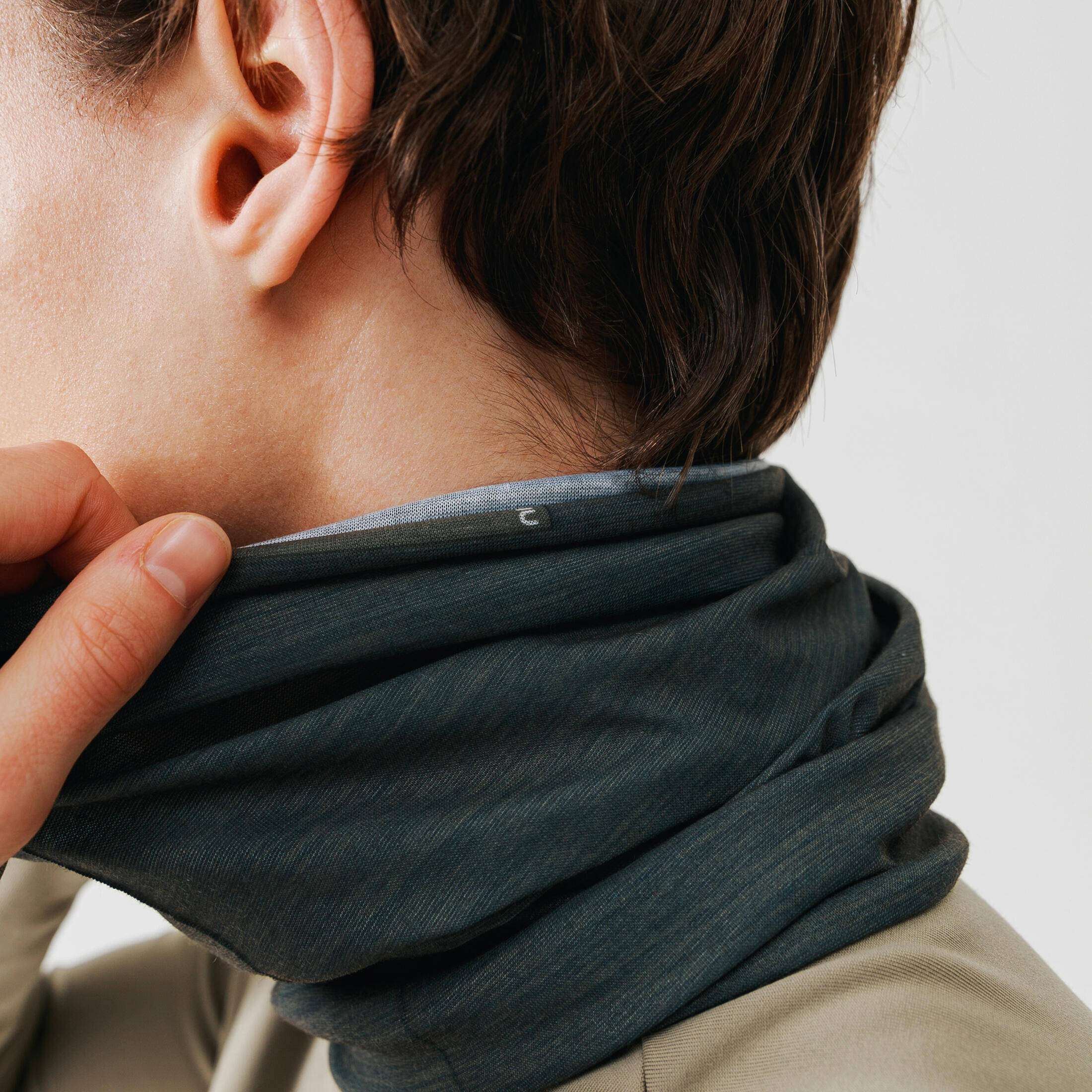 Running Multi-Purpose Headband- Grey -  2