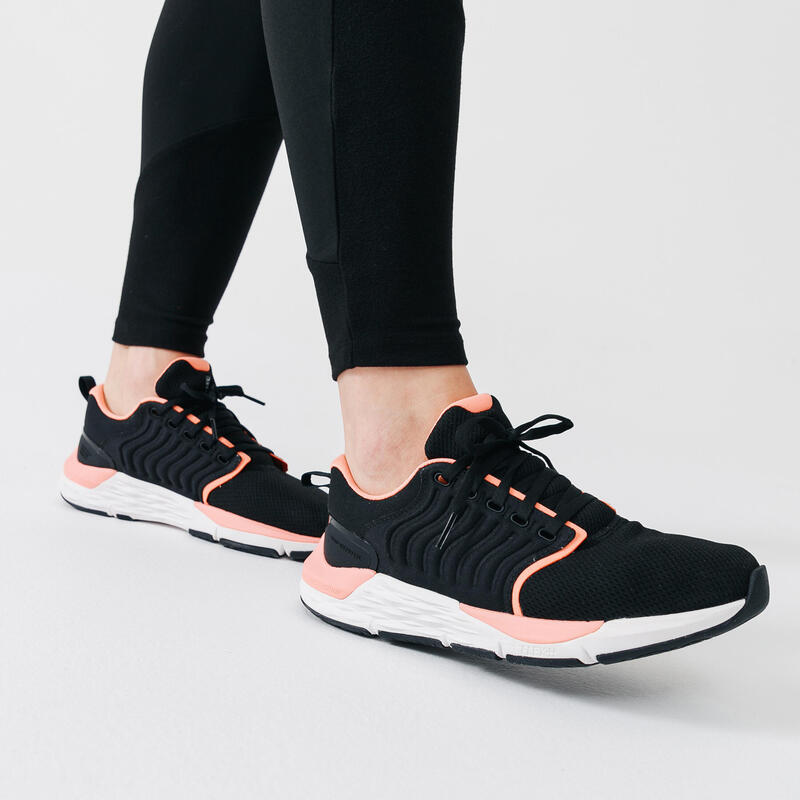 Chaussures de marche sportive femme Sportwalk Confort noir