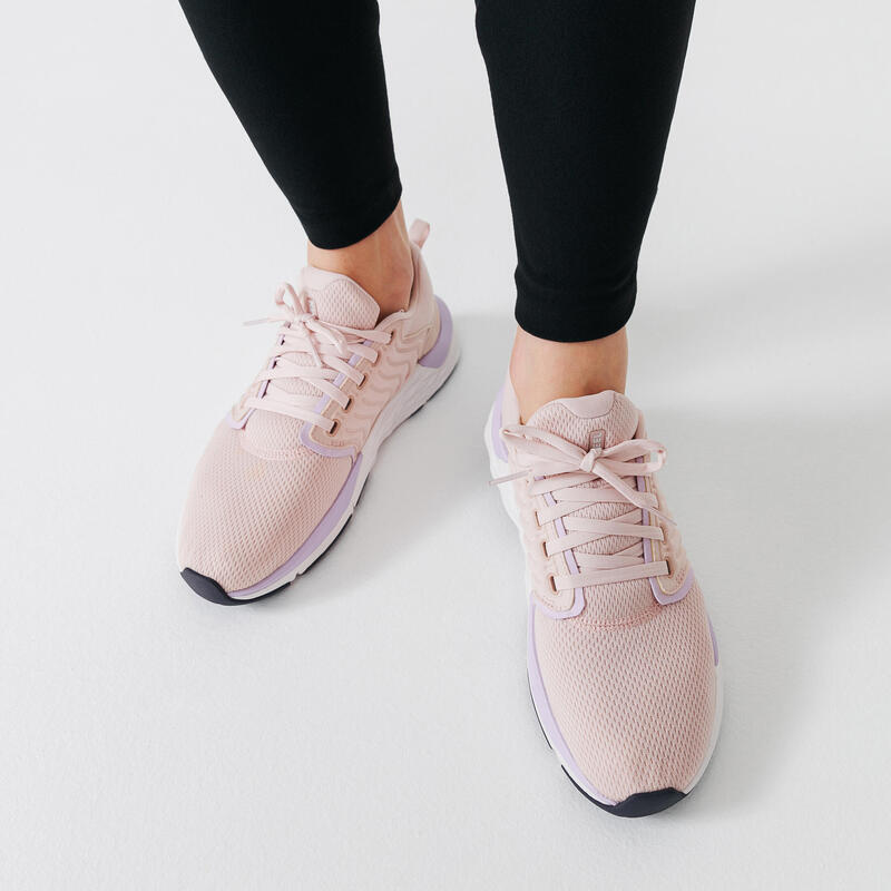 Chaussures de marche sportive femme Sportwalk Confort rose