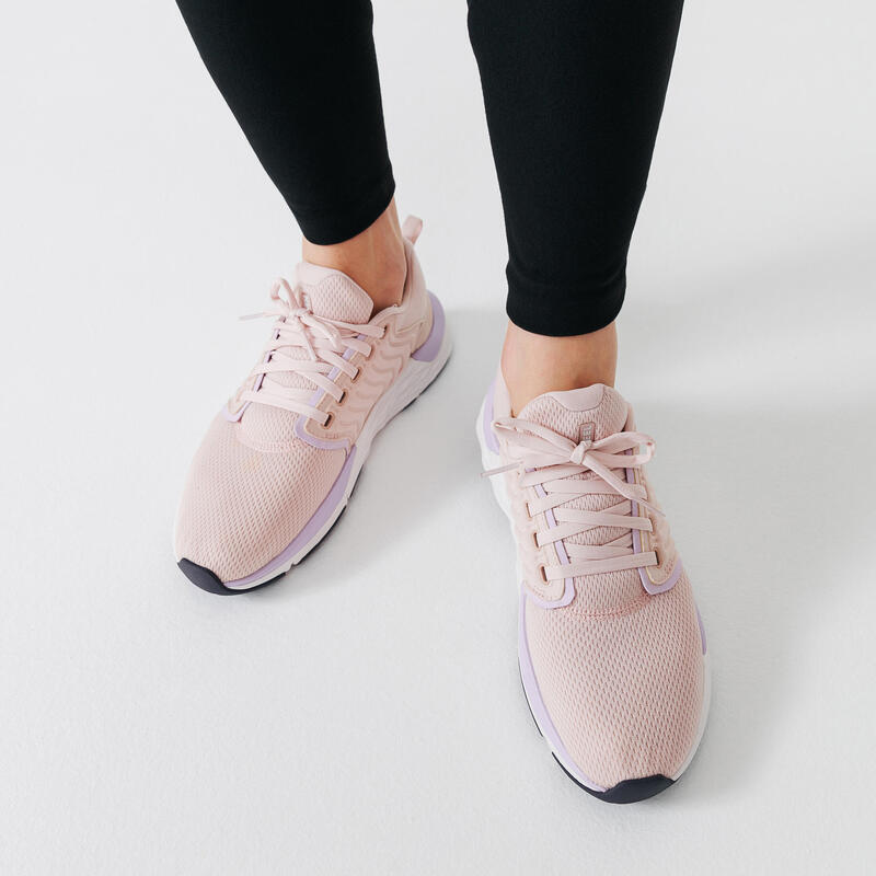 Freizeitschuhe Walking Sportwalk Komfort Damen rosa