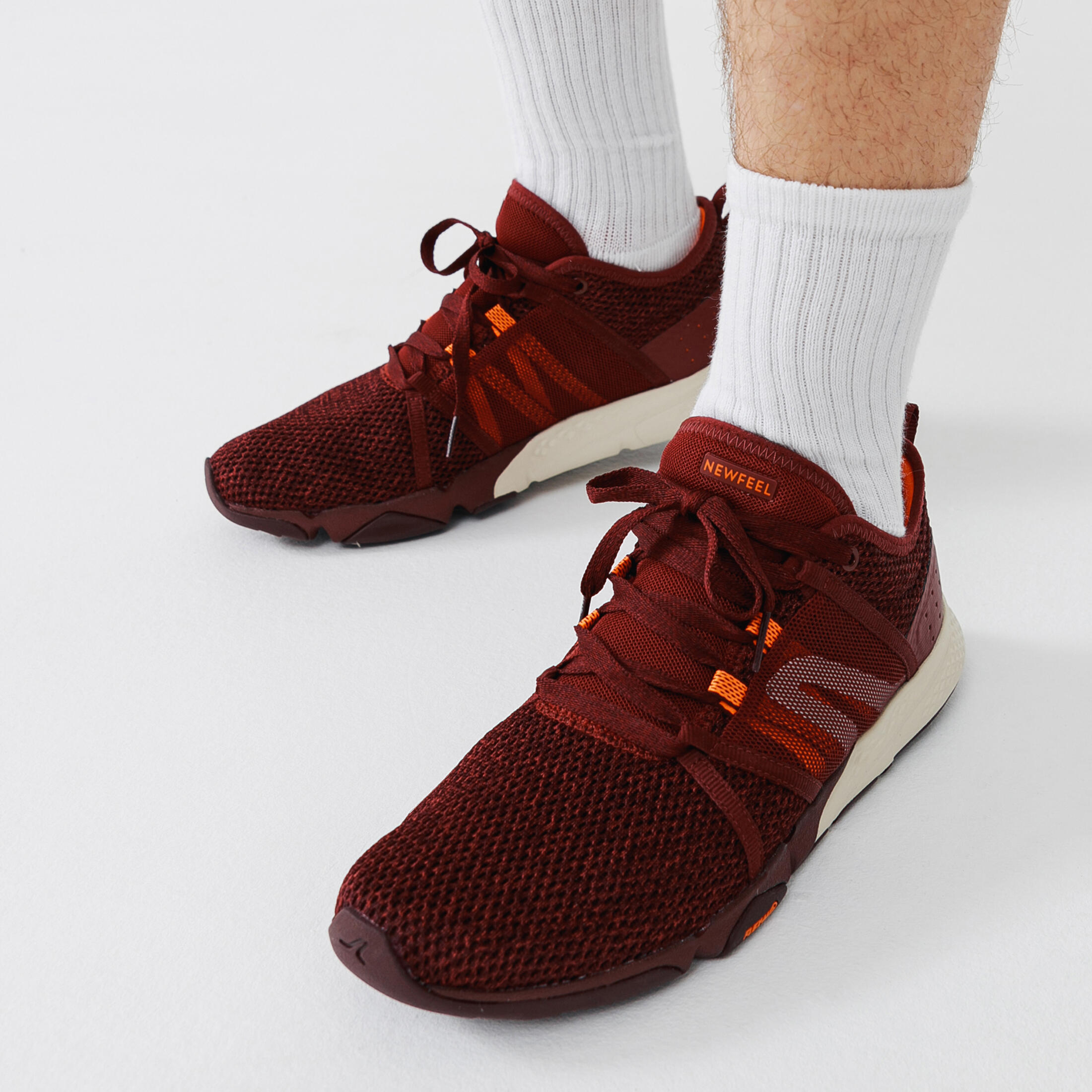 540 Flex-H+ Men's Fitness Walking Shoes PW - Burgundy 8/10