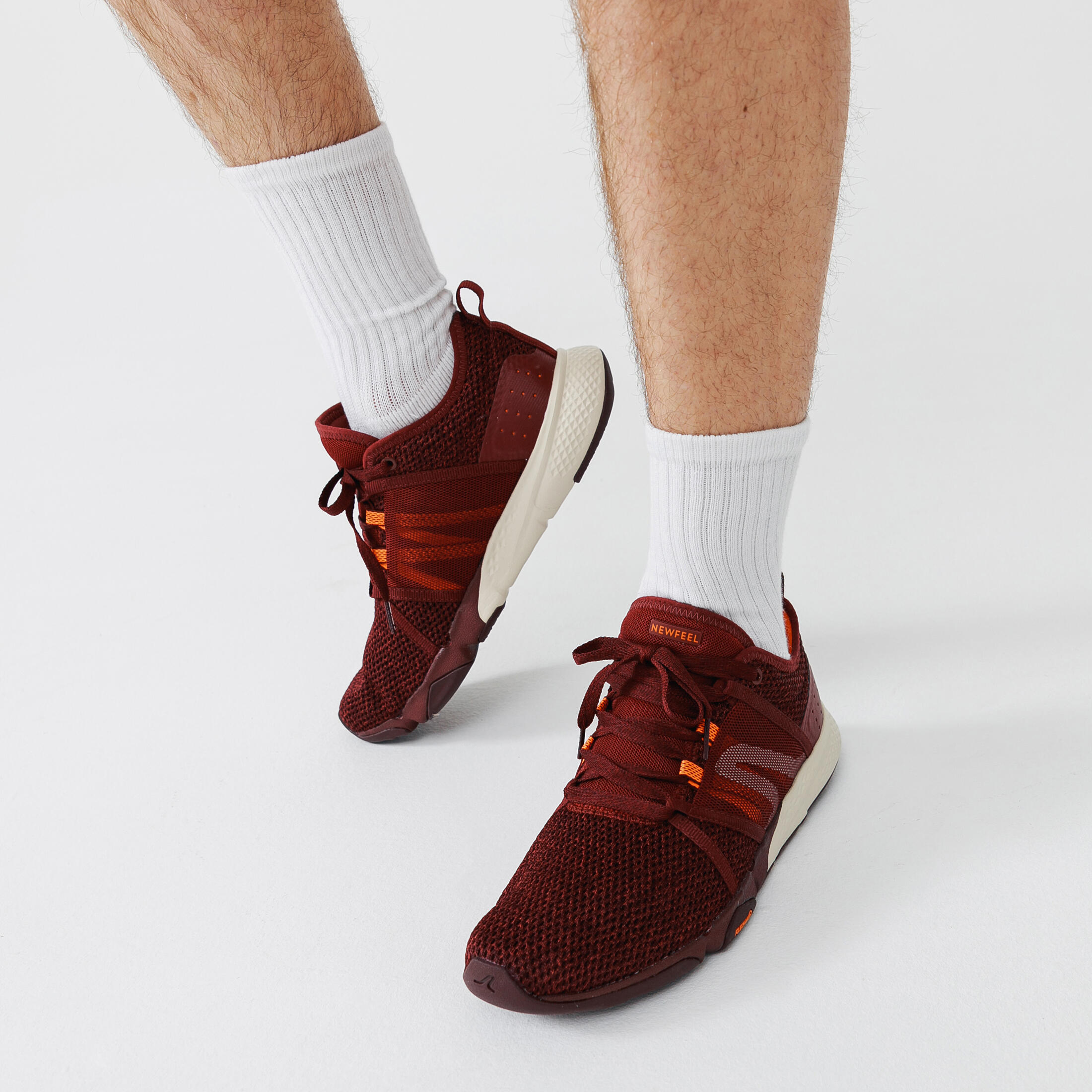 540 Flex-H+ Men's Fitness Walking Shoes PW - Burgundy 9/10