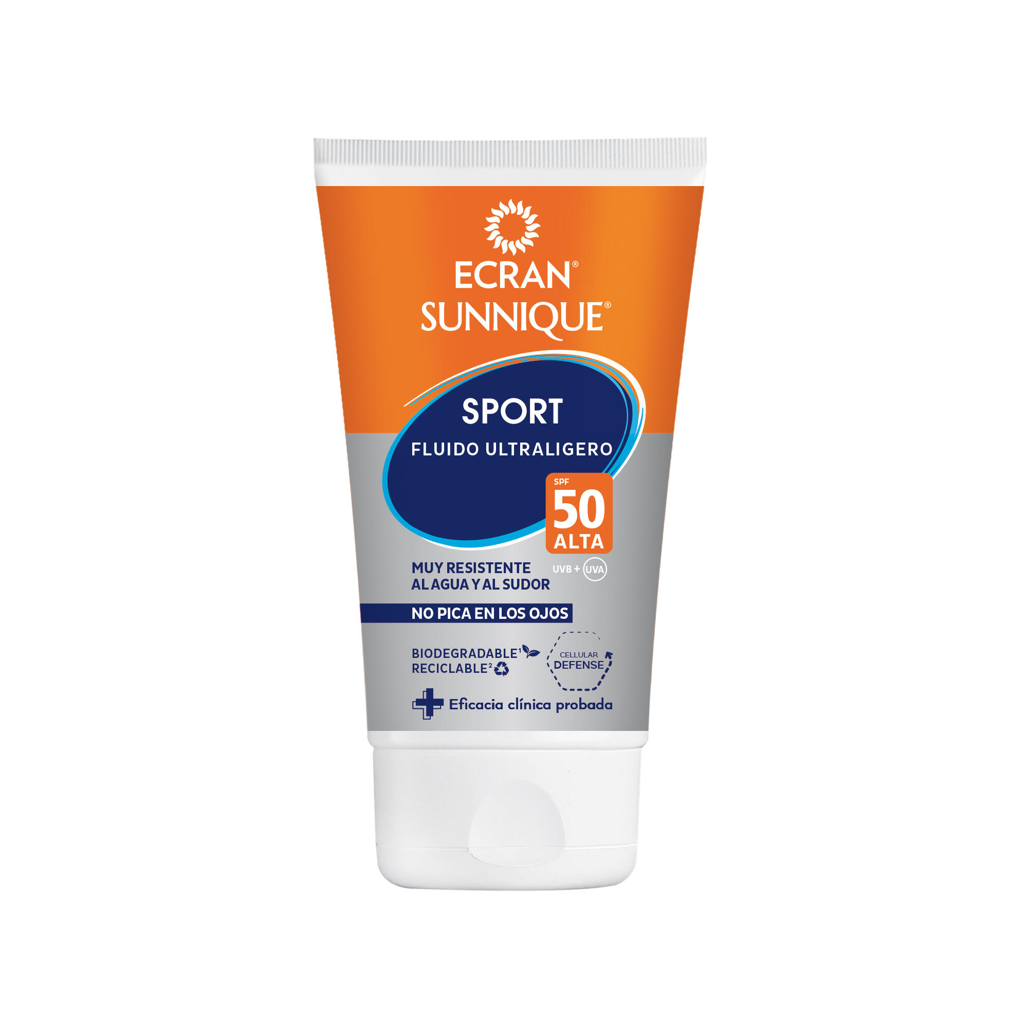 ECRAN Crema solar Sport cara y cuerpo F50 40 ml