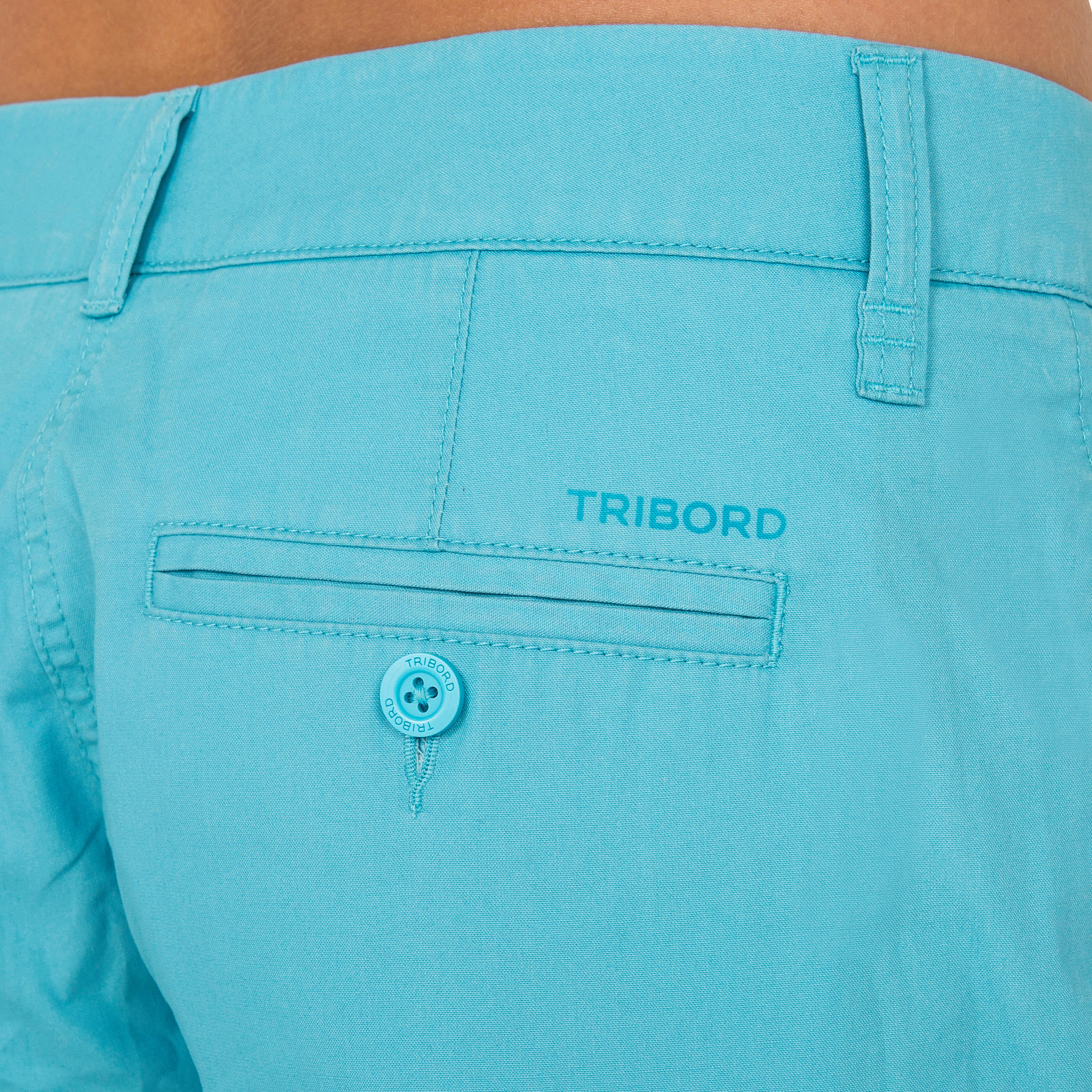 Kostalde women's Bermuda shorts - light blue 8/10