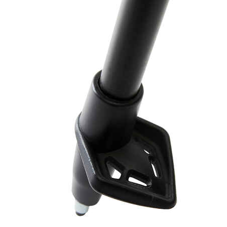 Nordic walking pole round pole tip