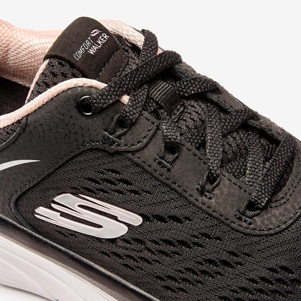 PATIKE SKECHERS D'LUX WALKER ŽENSKE ZA FITNES HODANJE - CRNE