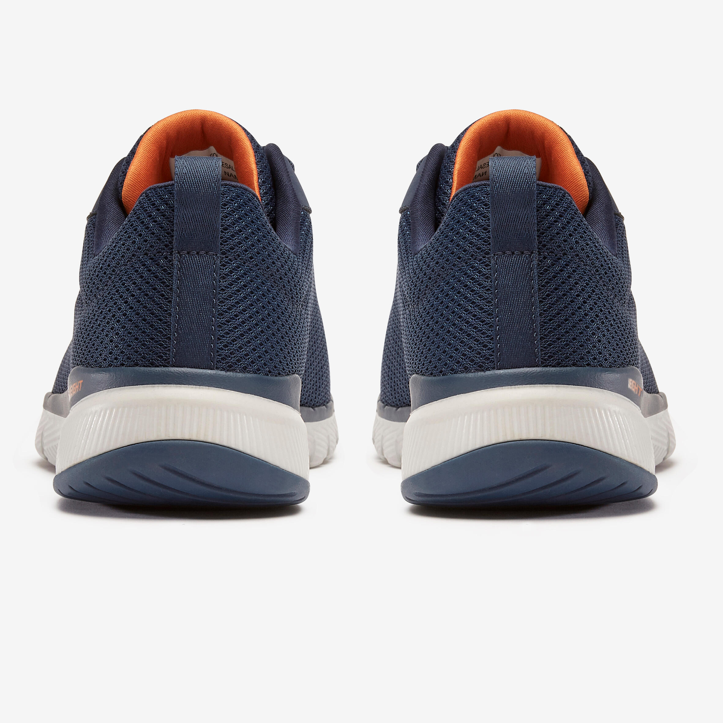 Scarpe camminata sportiva uomo SKECHERS FLEX APPEAL azzurro-arancione  SKECHERS | DECATHLON