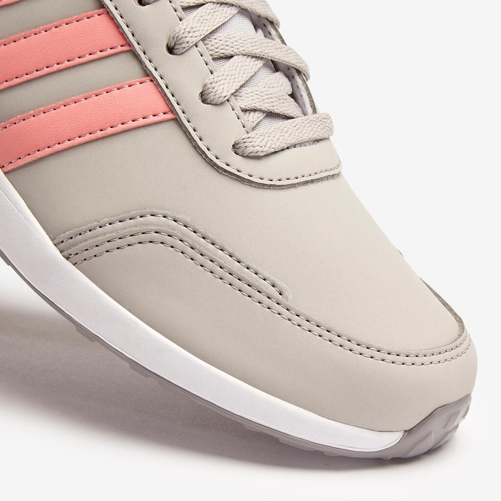 Kids' Lace-Up Trainers Switch - Grey/Pink