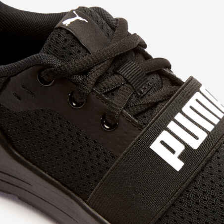 Puma Wired kid's walking shoes black velcro