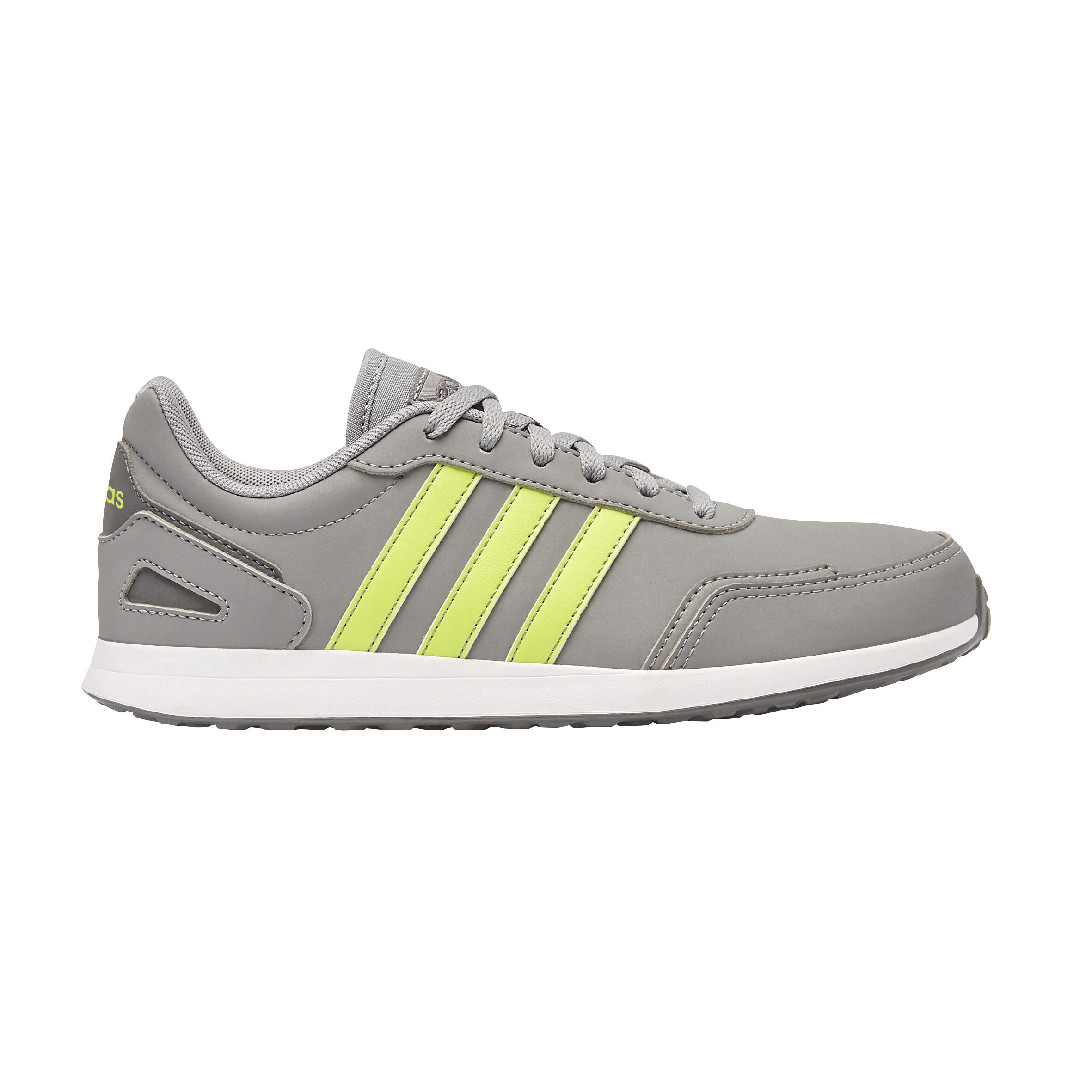 adidas grey and yellow trainers