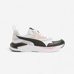 Scarpe camminata urbana donna Puma X-RAY bianco-nero-rosa