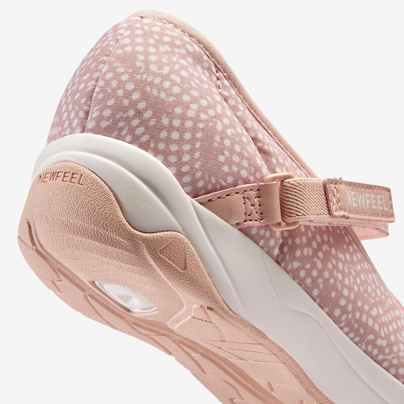 Ballerina's voor sportief wandelen dames Boama roze