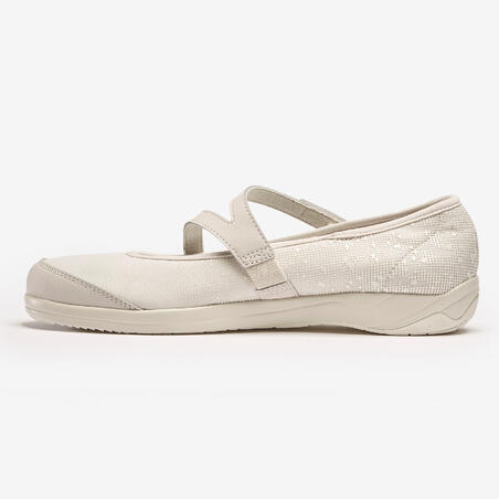 Ballerines marche active femme Baoma beige